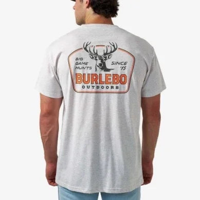 Men's Burlebo Oat Big Games Hunt Short Sleeve Tee SST-BGH-OAT