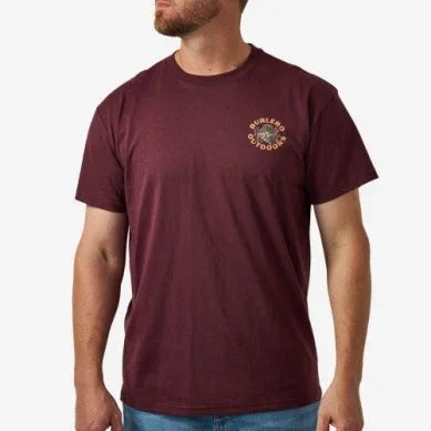 Men's Burlebo Maroon Duck Down Tee SST-DUCKD-MAR