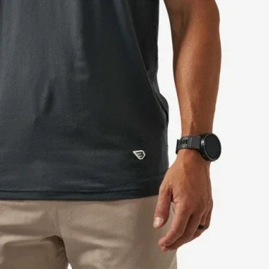 Men's Burlebo Gun Metal and Gauge Camo Flying Logo Go To Tee GTT-FB-GGC