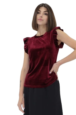 Women's Another Love Red Rose North Blouse VCKN1541V1RRS