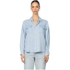 Women's Dear John Adrianna Button Up Shirt DSH1423T2BSK - Crazy House Western Wear