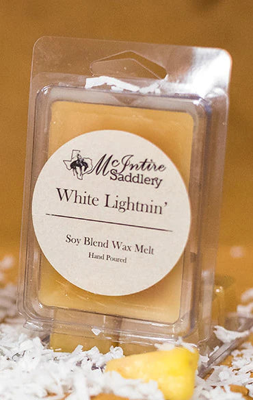 McIntire Saddlery White Lightin Wax Melt