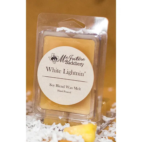 McIntire Saddlery White Lightin Wax Melt