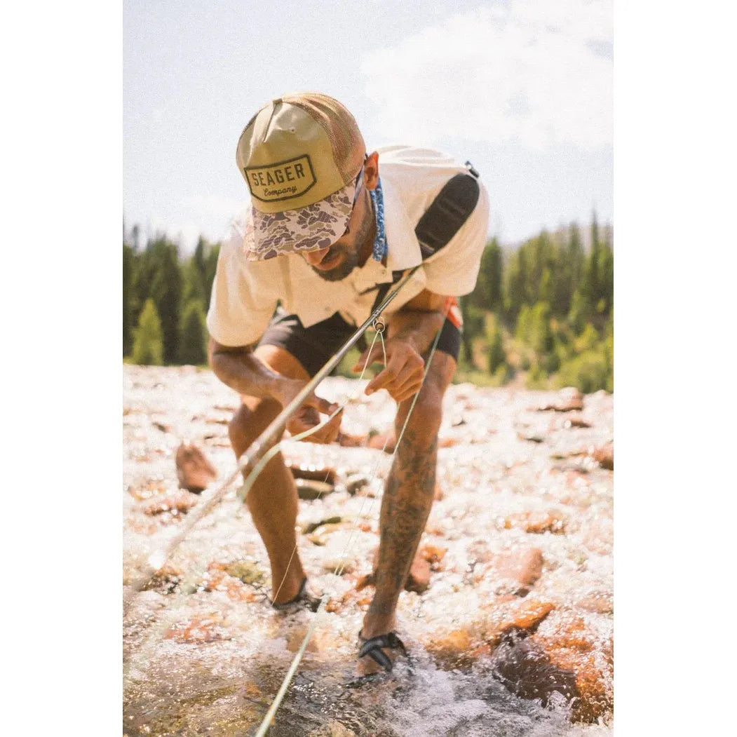 Men's Seager Duck Camo Wilson Mesh Snapback MHS22WLSDKCMO