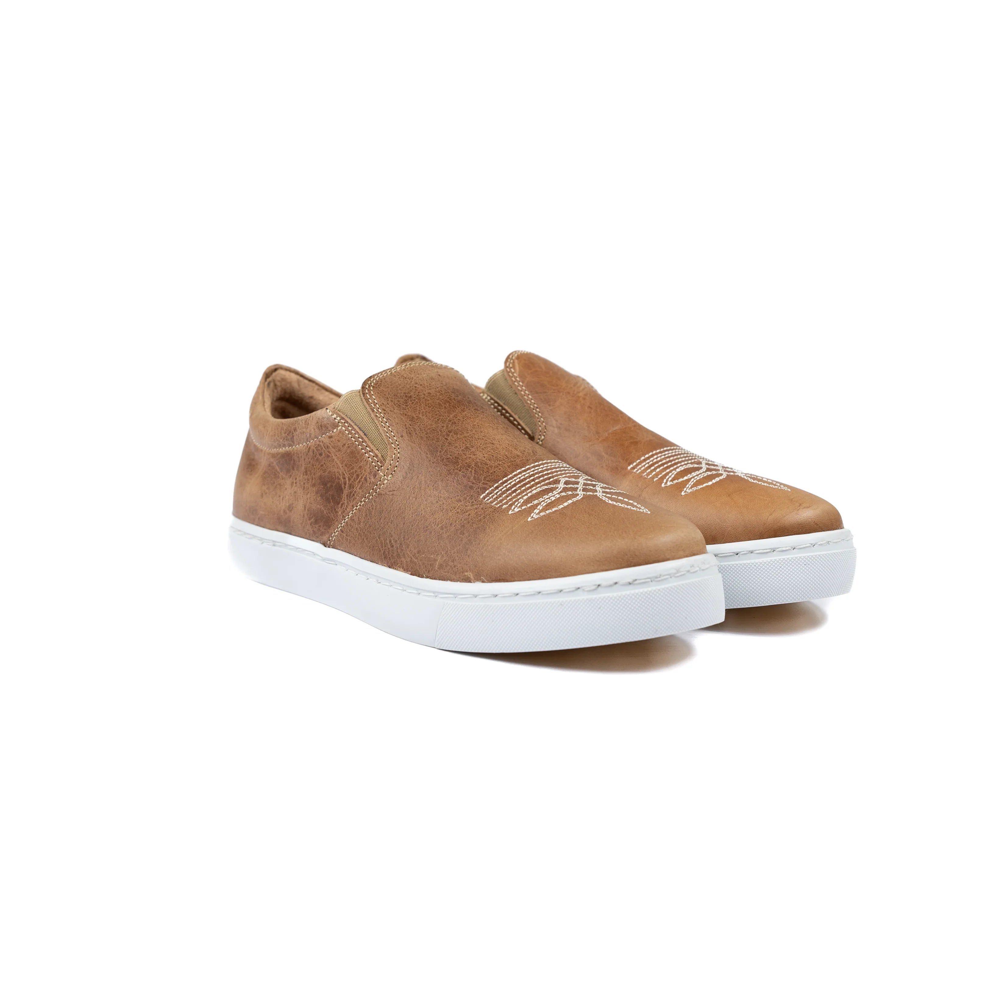Women's Agave Sky Slip On Casual Shoes with Boot Stitch Design