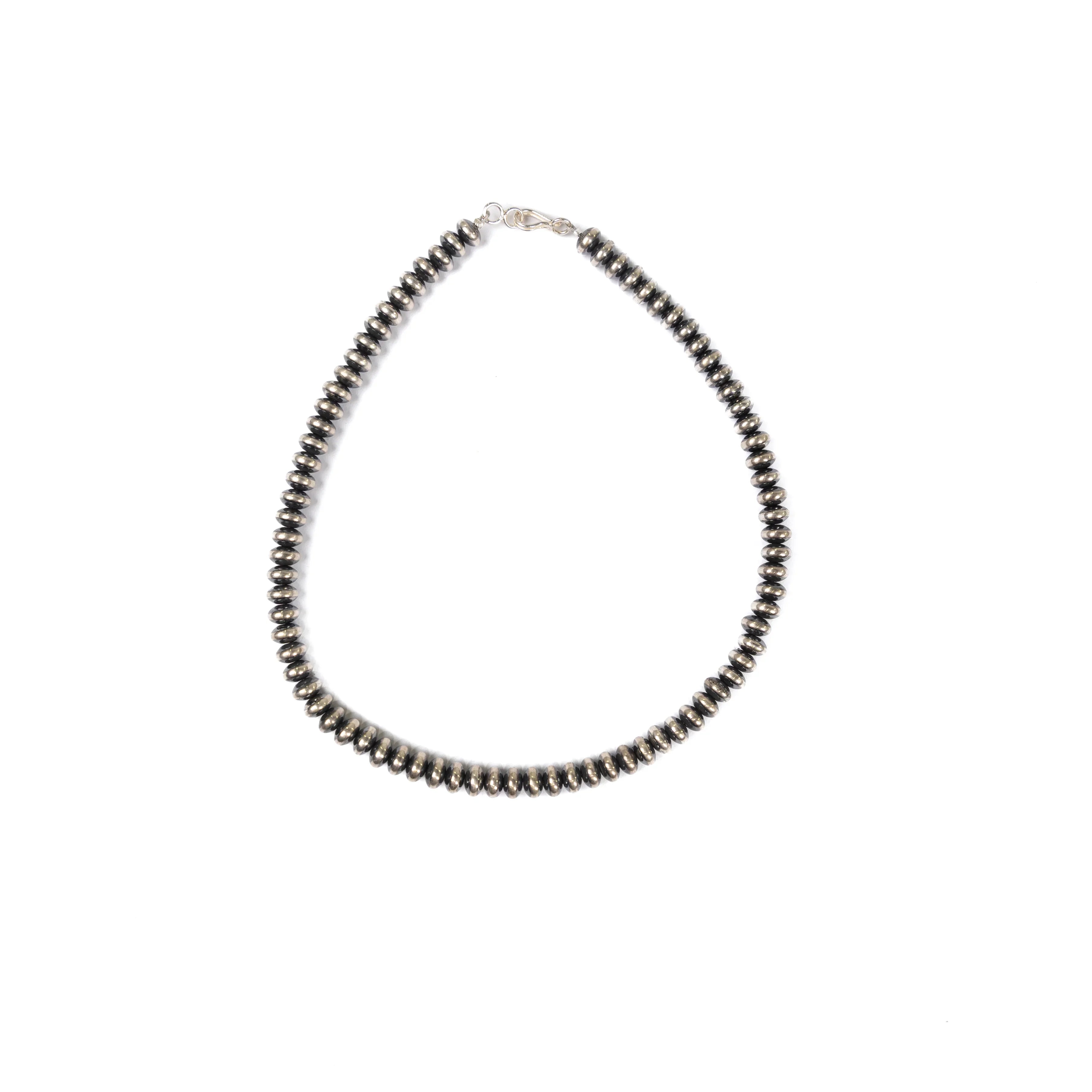 Women's Alzuni 6MM 14" Navajo Pearl Saucer Necklace