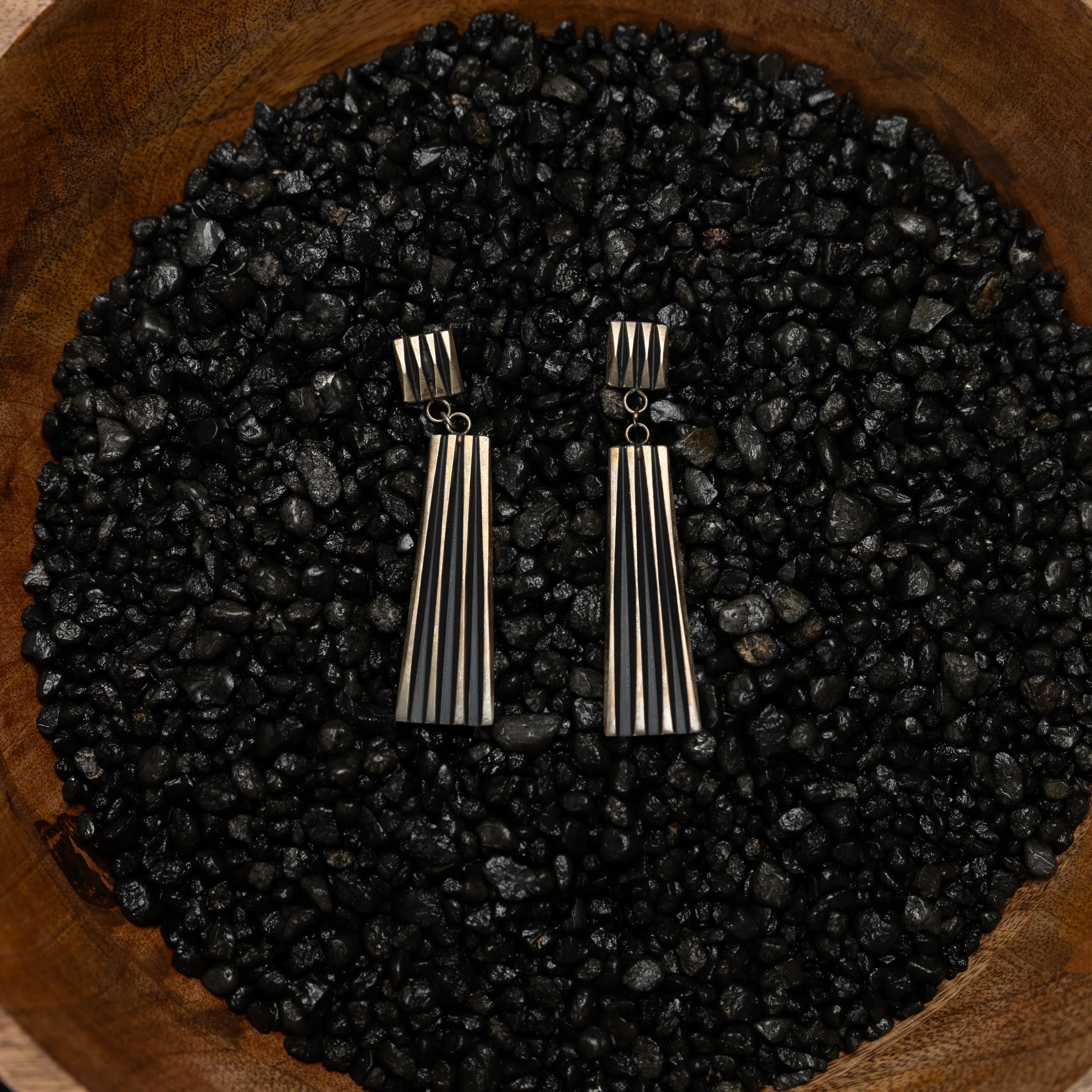 Women's Alzuni Long Collum Silver Earrings