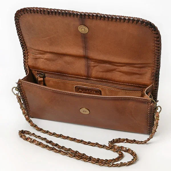 Women's American Darling Genuine Leather Western Crossbody Bag ADBGM630