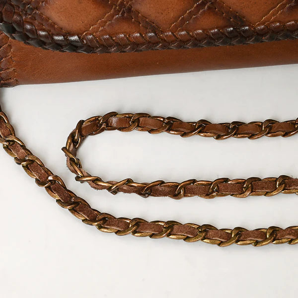 Women's American Darling Genuine Leather Western Crossbody Bag ADBGM630