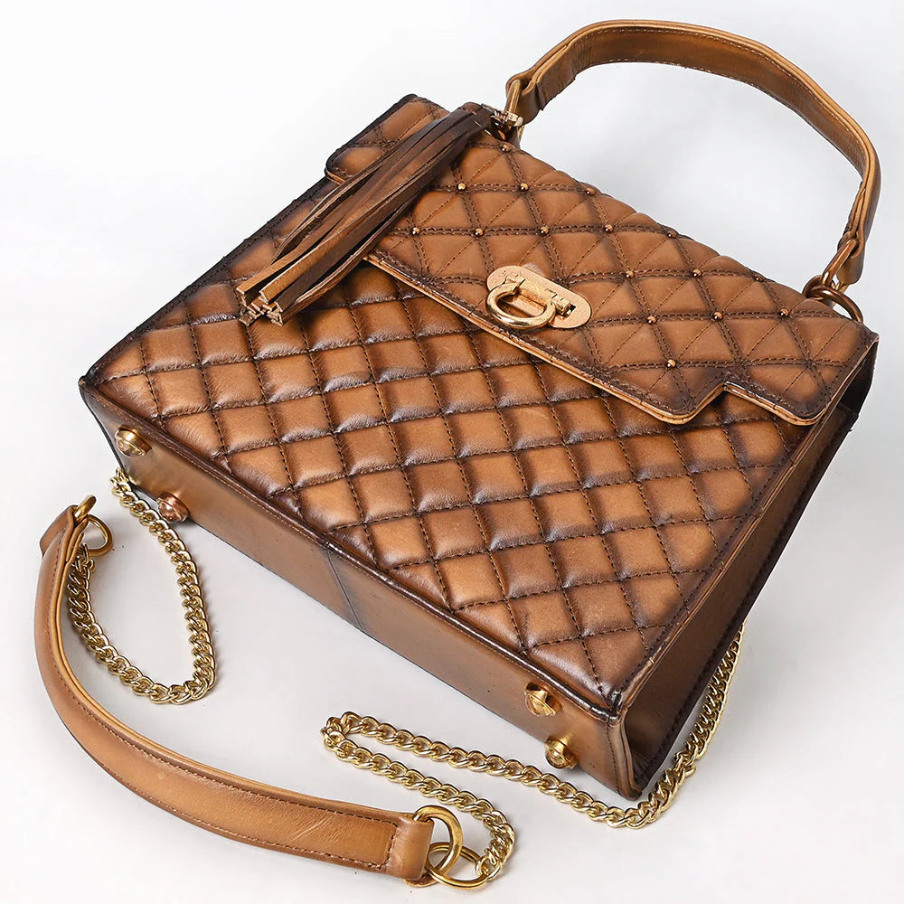 Women's American Darling Genuine Leather Western Crossbody Bag ADBGM741