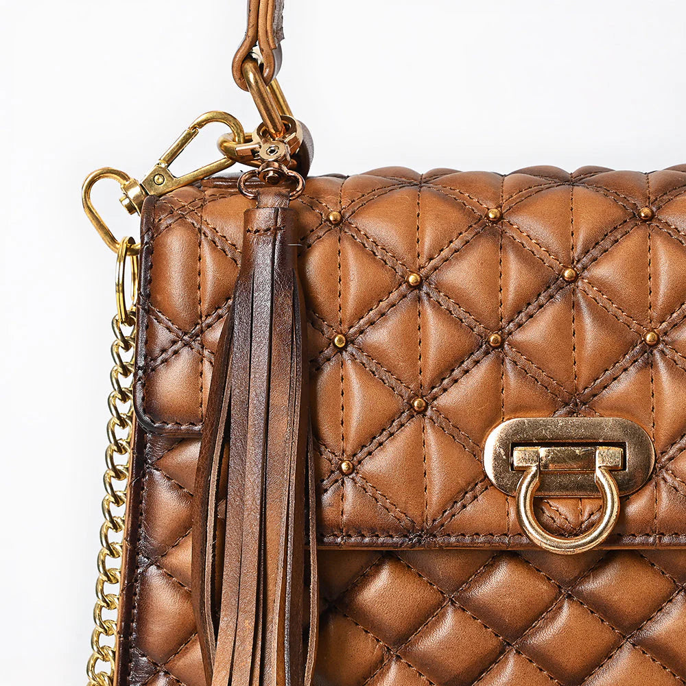 Women's American Darling Genuine Leather Western Crossbody Bag ADBGM741