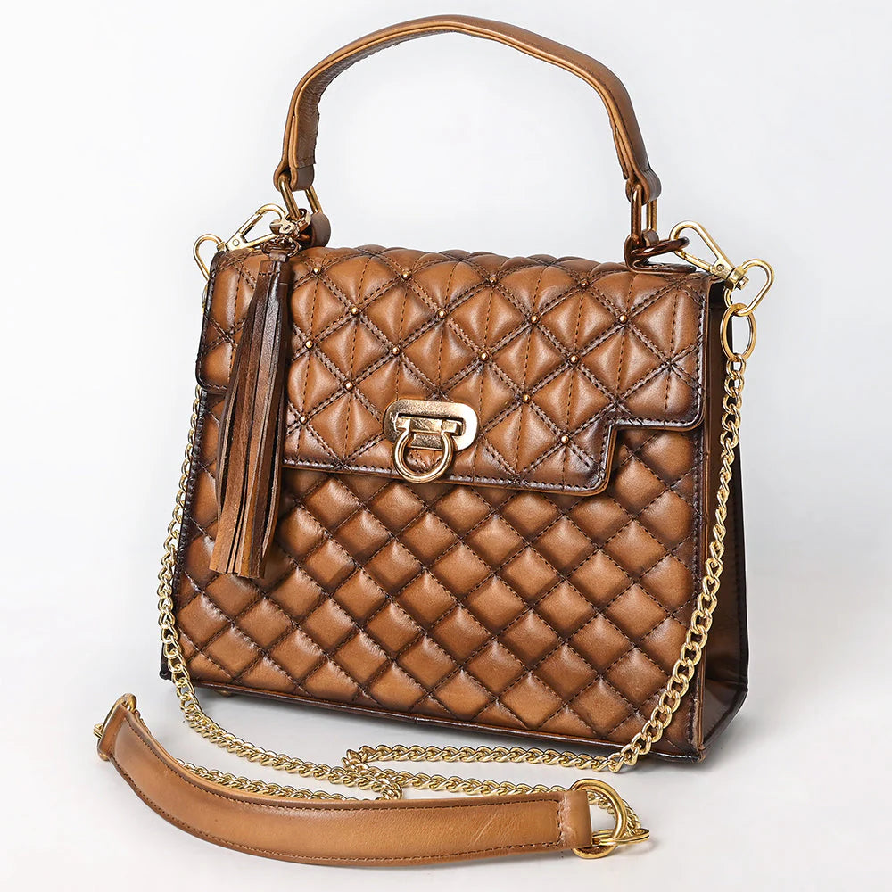 Women's American Darling Genuine Leather Western Crossbody Bag ADBGM741