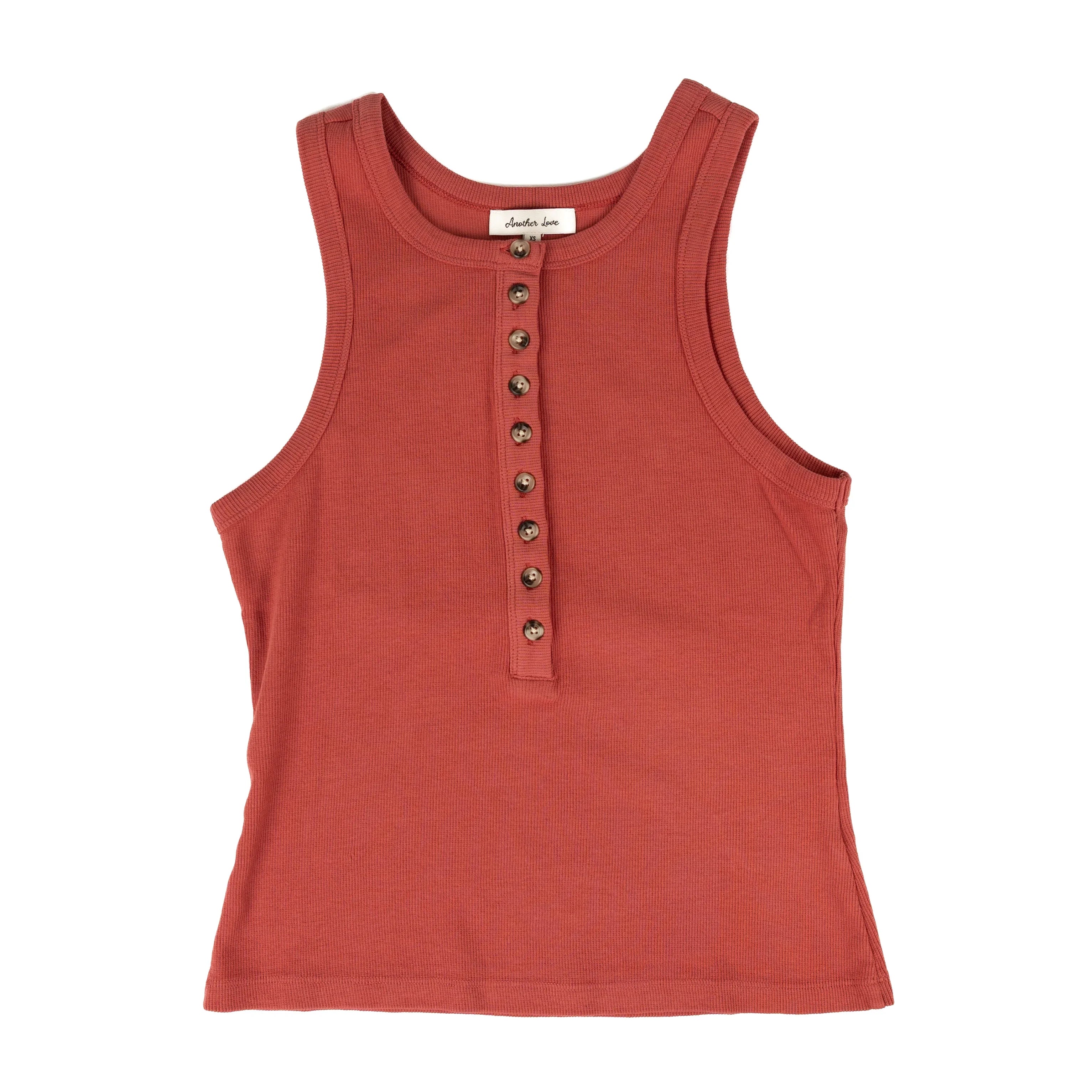 Women's Another Love Blushing Red Neysa Tank Top VCKN1870BGR