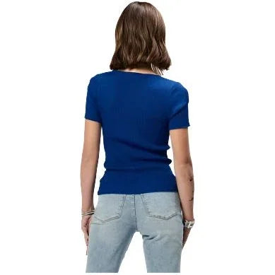 Women's Another Love Navy Rhiannon Top VCSW3117K2SRN - Crazy House Western Wear