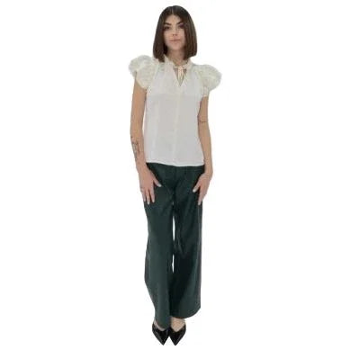 Women's Another Love Off White Nura Blouse VCWV5281OFW