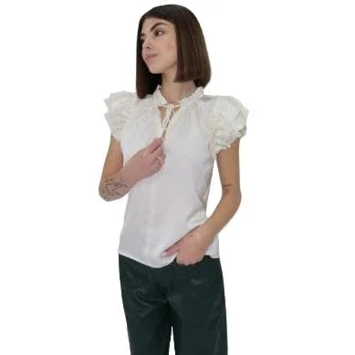 Women's Another Love Off White Nura Blouse VCWV5281OFW