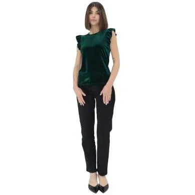 Women's Another Love Rainforest North Ruffle Sleeve Top VCKN1541V1RFT