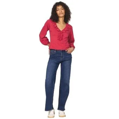 Women's Another Love "Raquelle" Red Blouse VCKN1799CND
