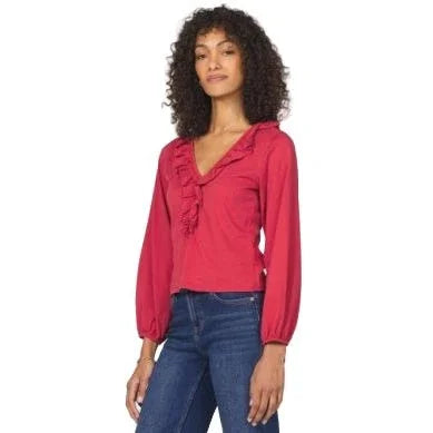 Women's Another Love "Raquelle" Red Blouse VCKN1799CND