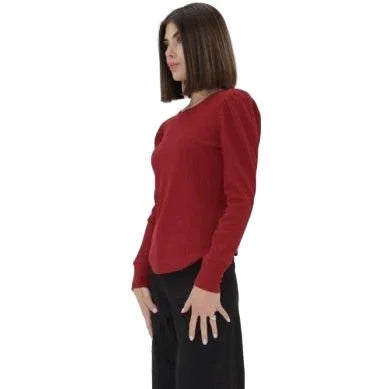 Women's Another Love Red Rose Dara Long Sleeve Top VCKN1840RRS