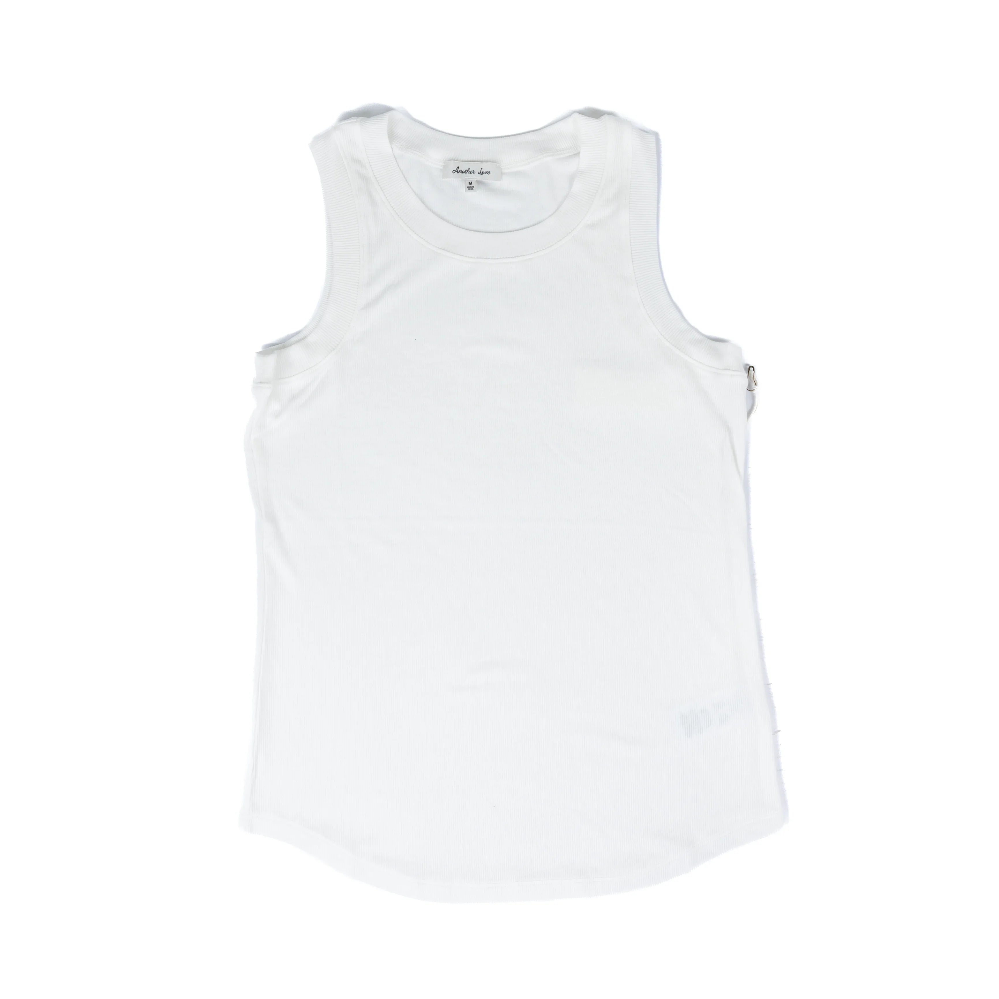 Women's Another Love White Cleo Tank Top VCKN1515WHT