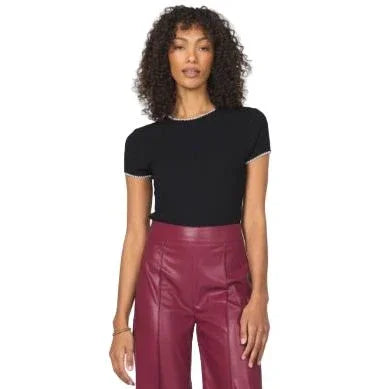 Women's Another Love "Zuma" Black T-shirt VCKN1808BLK