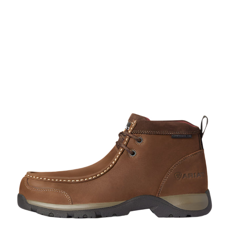 Women's Ariat 4" Edge LTE Moc Composite Toe Work Boot 10035978 - Crazy House Western Wear
