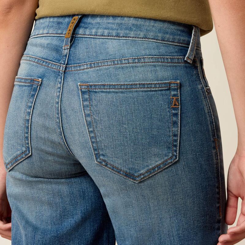 Women's Ariat Albuquerque Perfect Rise Jazmine Wide Leg Crop Jeans 10072963