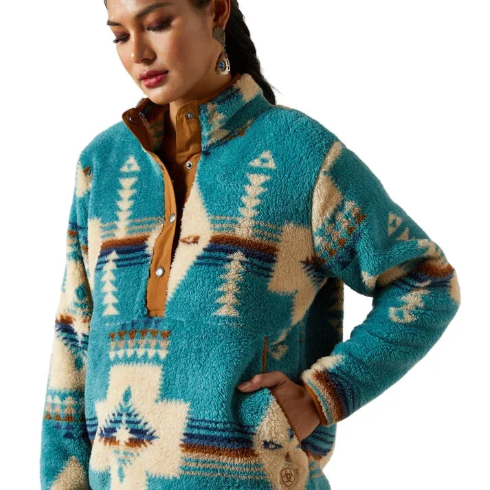 Women's Ariat Berber Snap Front Sweatshirt 10062613