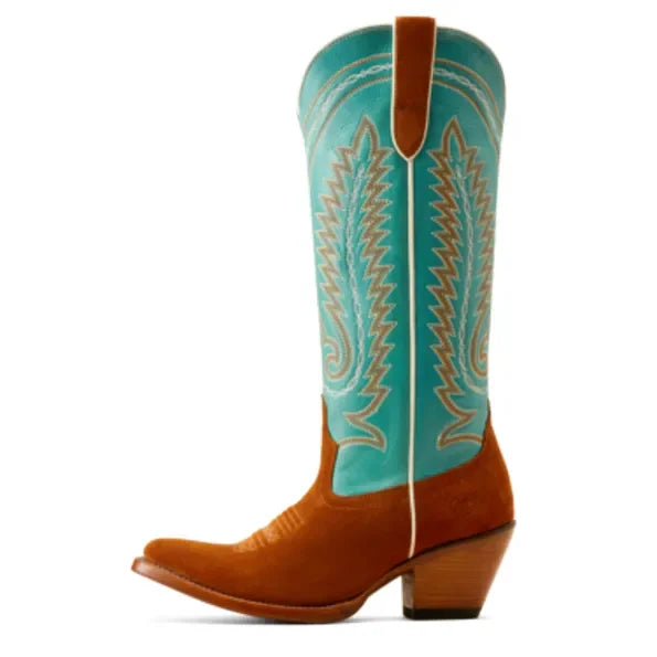 Women's Ariat Boots - Ambrose - Penny Suede with 15" 10051053 - Crazy House Western Wear