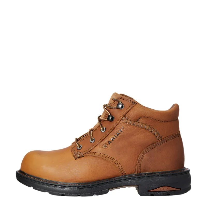 Women's Ariat Dark Peanut 4" Macey Composite Toe Work Boot 10005949