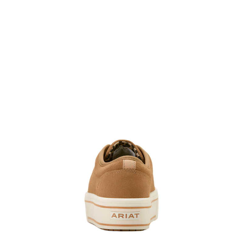 Women's Ariat Dark Tan Suede Skylar Shoe 10061318