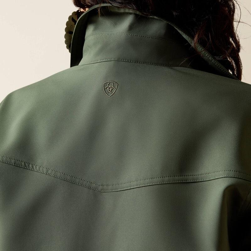 Women's Ariat Duck Green Wagoner Lightweight Jacket 10071121