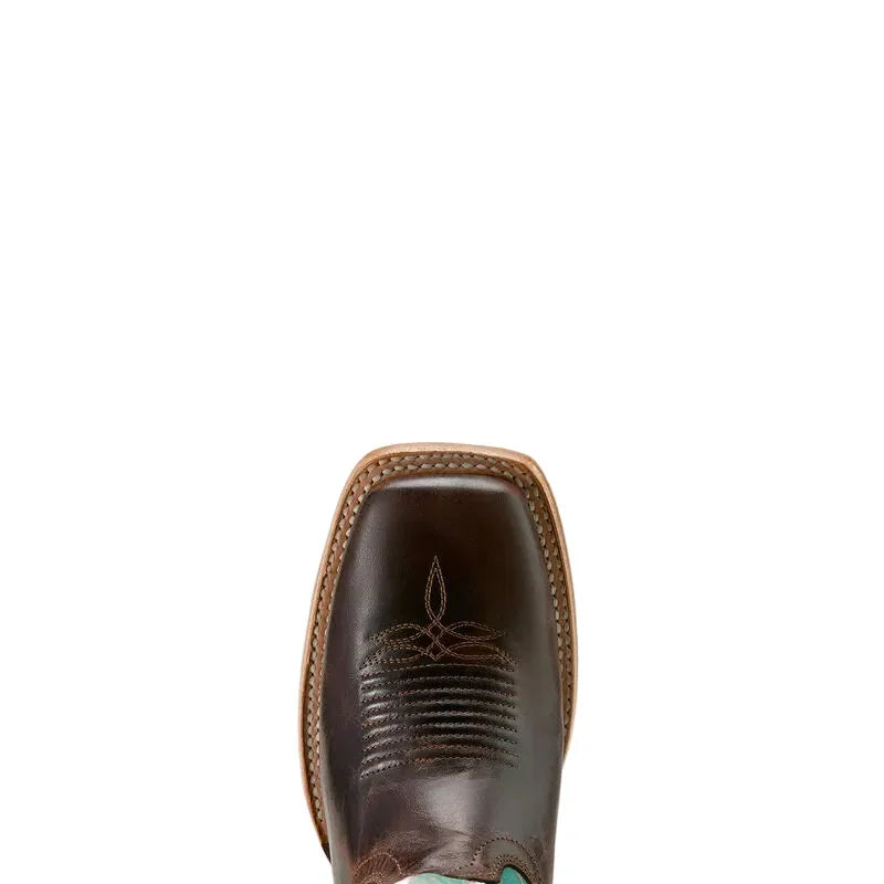 Women's Ariat Frontier Farrah Wide Square Toe Western Boot 10061178