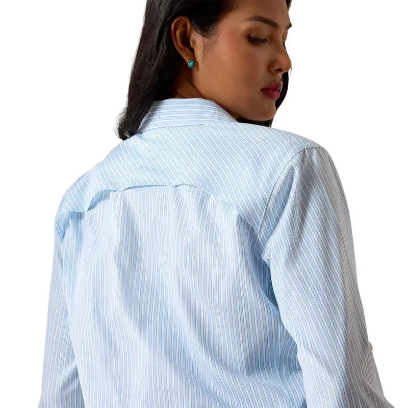 Women's Ariat Nantucket Breeze Railroad Stripe VentTEK Shirt 10071140
