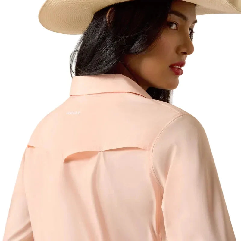 Women's Ariat Peach Western VentTEK Shirt 10075359