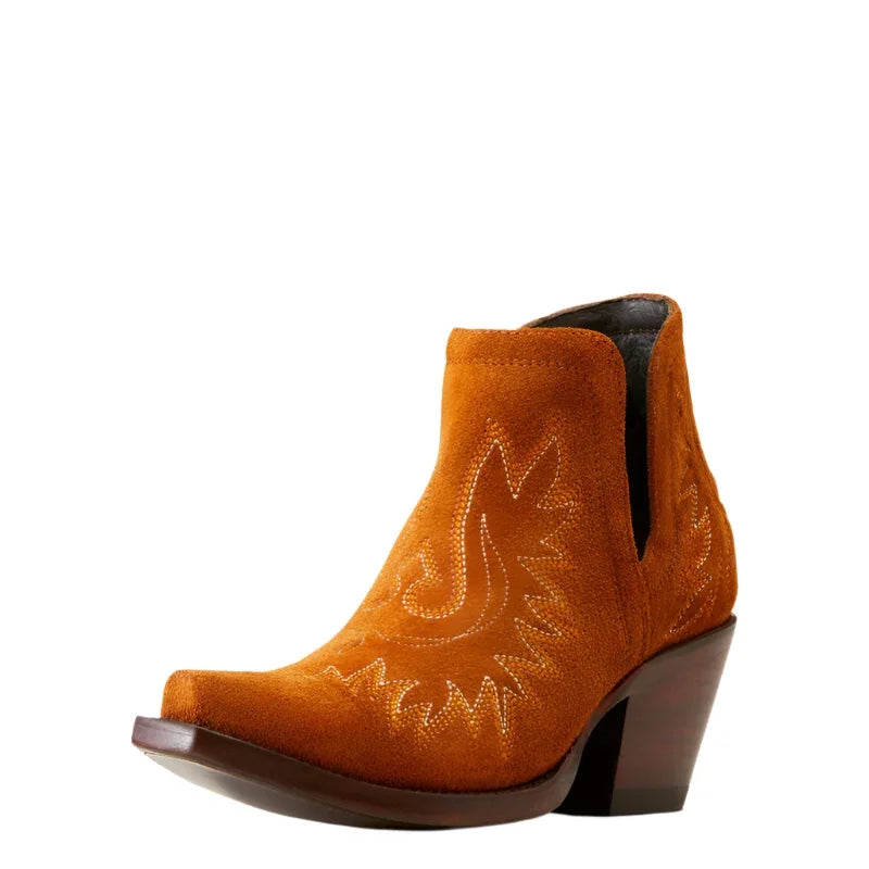 Women's Ariat Penny Suede Dixon Western Bootie 10046868