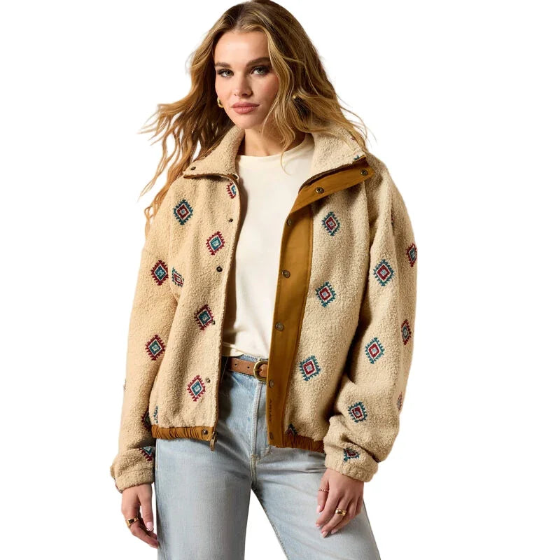 Women's Ariat Sherpa Blocked Jacket 10062815