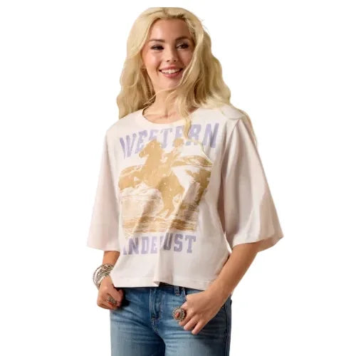 Women's Ariat Short Sleeve Western Wanderlust T-shirt 10073511