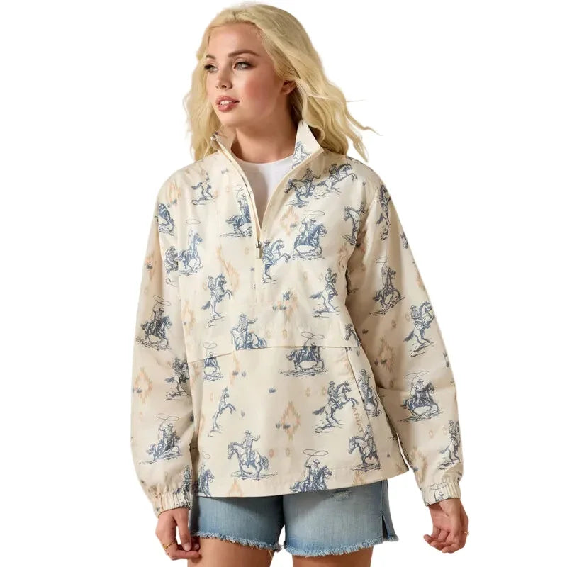Women's Ariat Southwest Rodeo Whisper Pullover Jacket 10071265