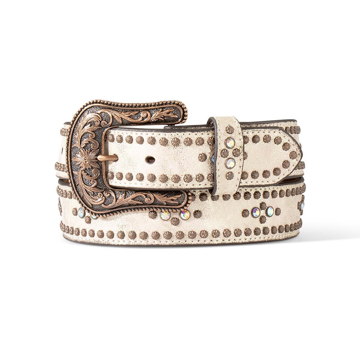 Women's Ariat Studded Accent Belt A15662216 - Crazy House Western Wear