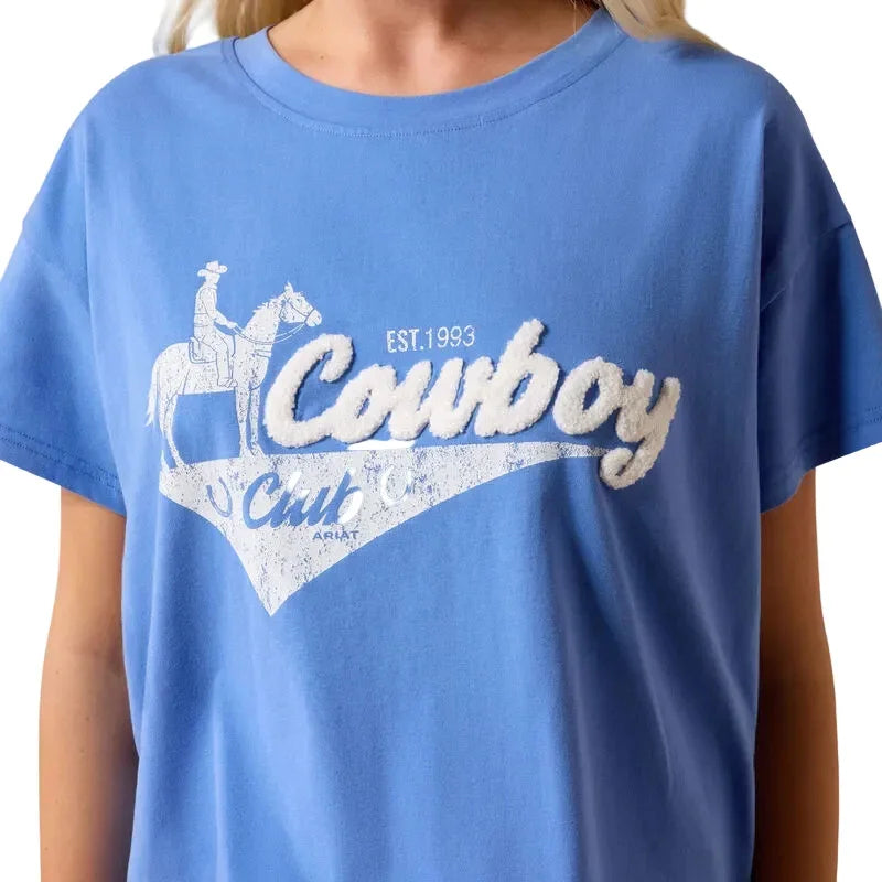 Women's Ariat Ultramarine Cowboy Club T-shirt 10073452