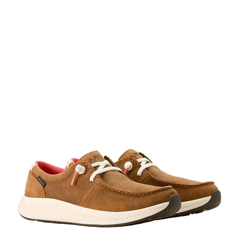 Women's Ariat Weathered Honey Buckeye Waterproof Shoe 10053830