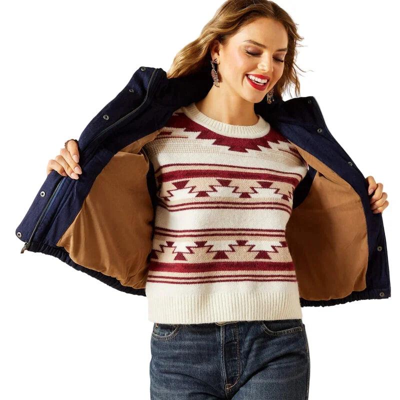 Women's Ariat Western Swirls Vest 10062406