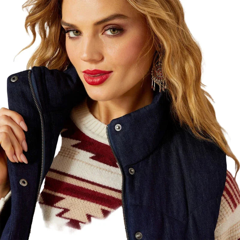 Women's Ariat Western Swirls Vest 10062406