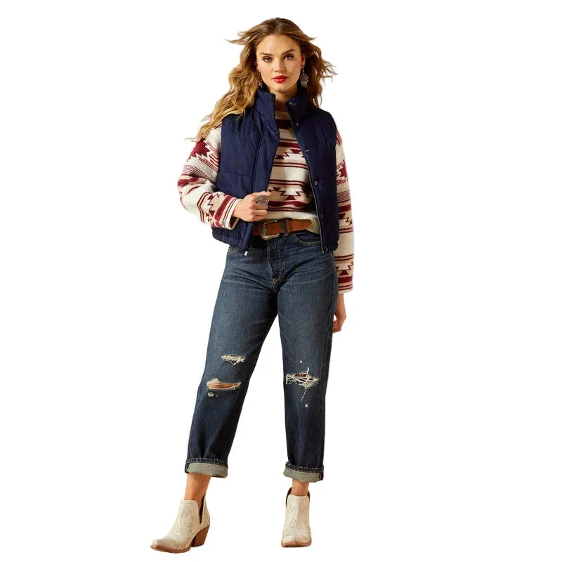 Women's Ariat Western Swirls Vest 10062406