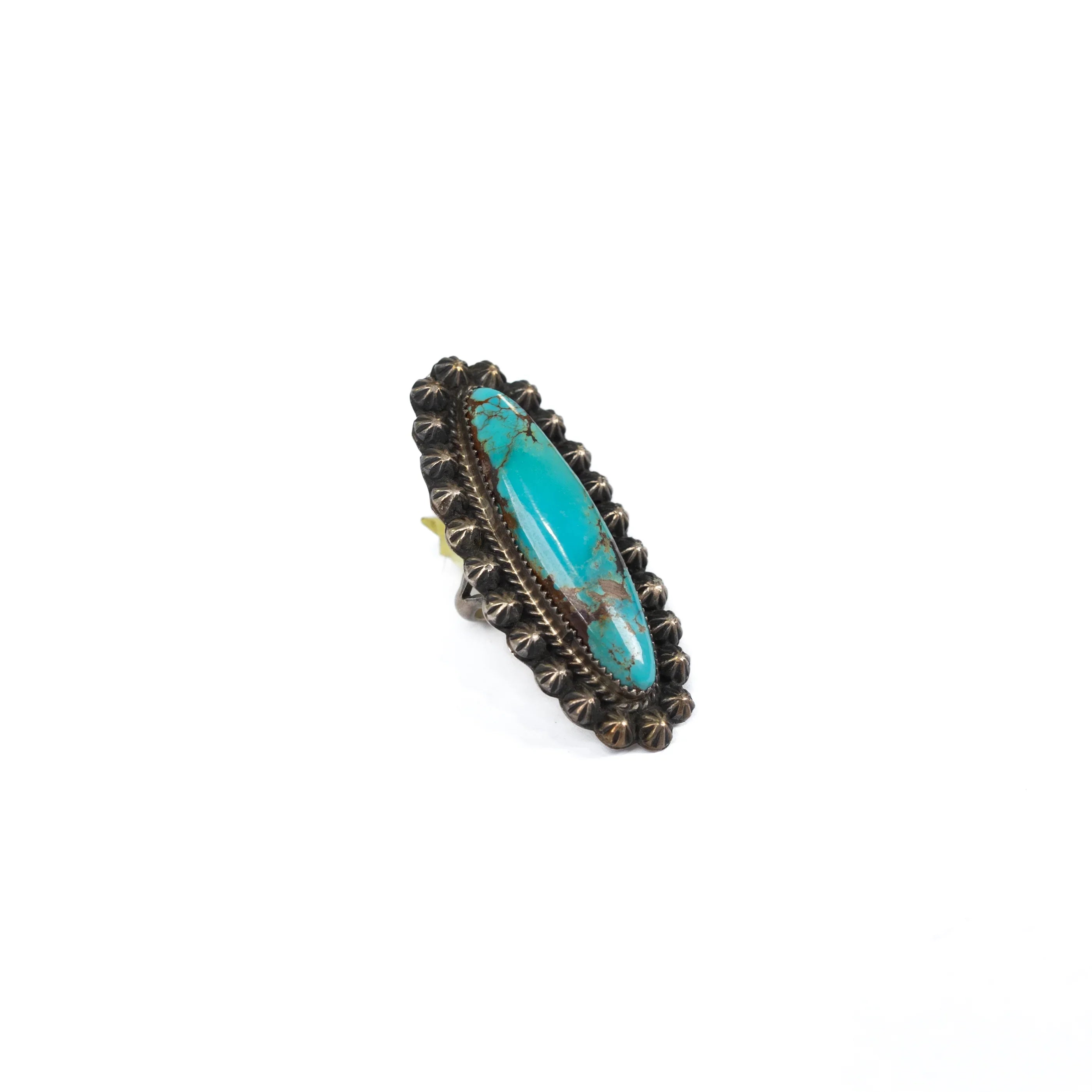 Women's Augustine Largo Kingman Turquoise Ring