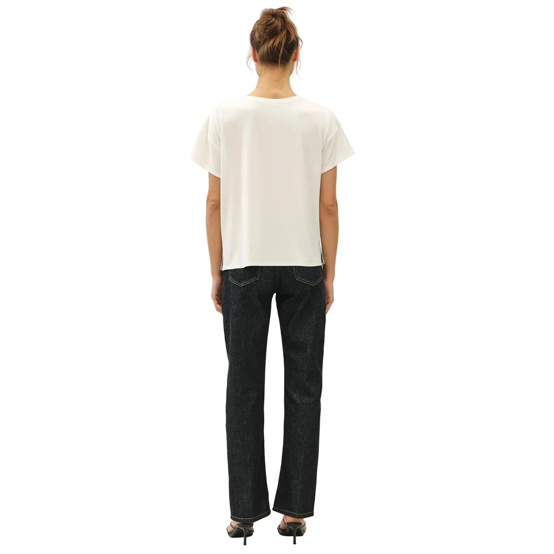 Women's Be Cool Bamboo/modal Crewneck Oversized T-shirt 19884