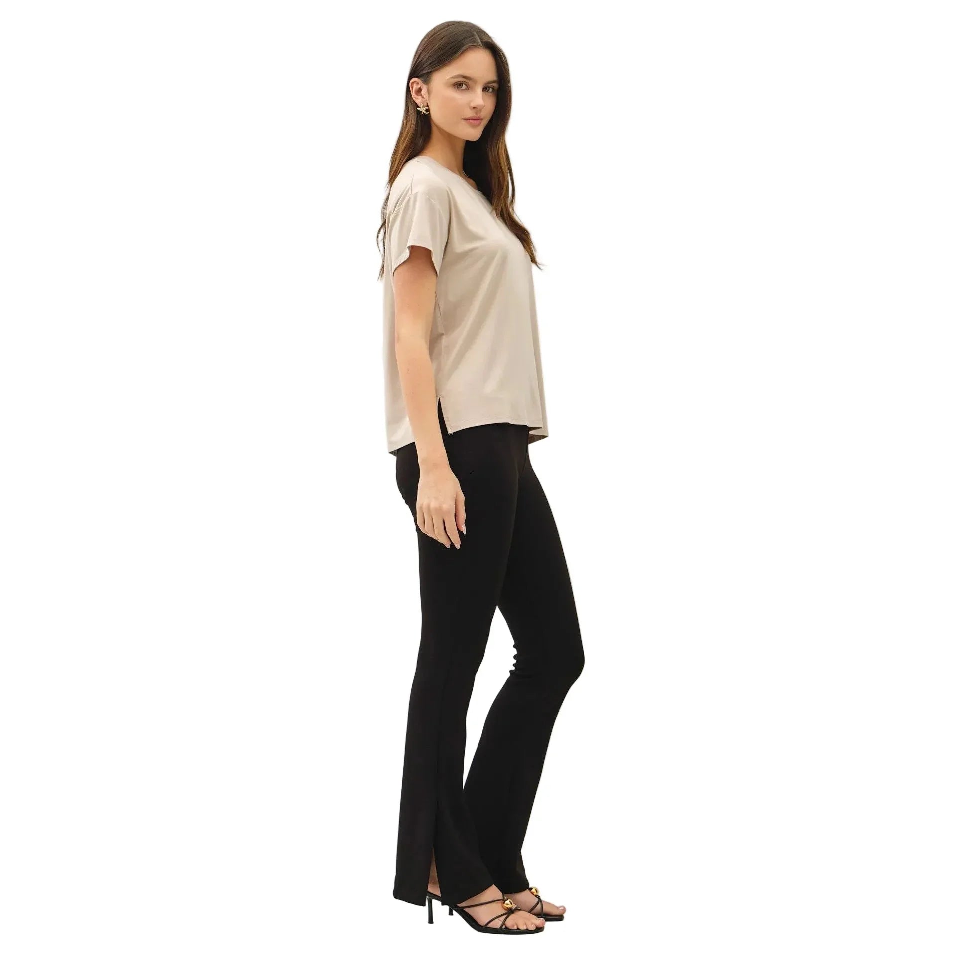 Women's Be Cool Bamboo/modal Crewneck Oversized T-shirt 19884