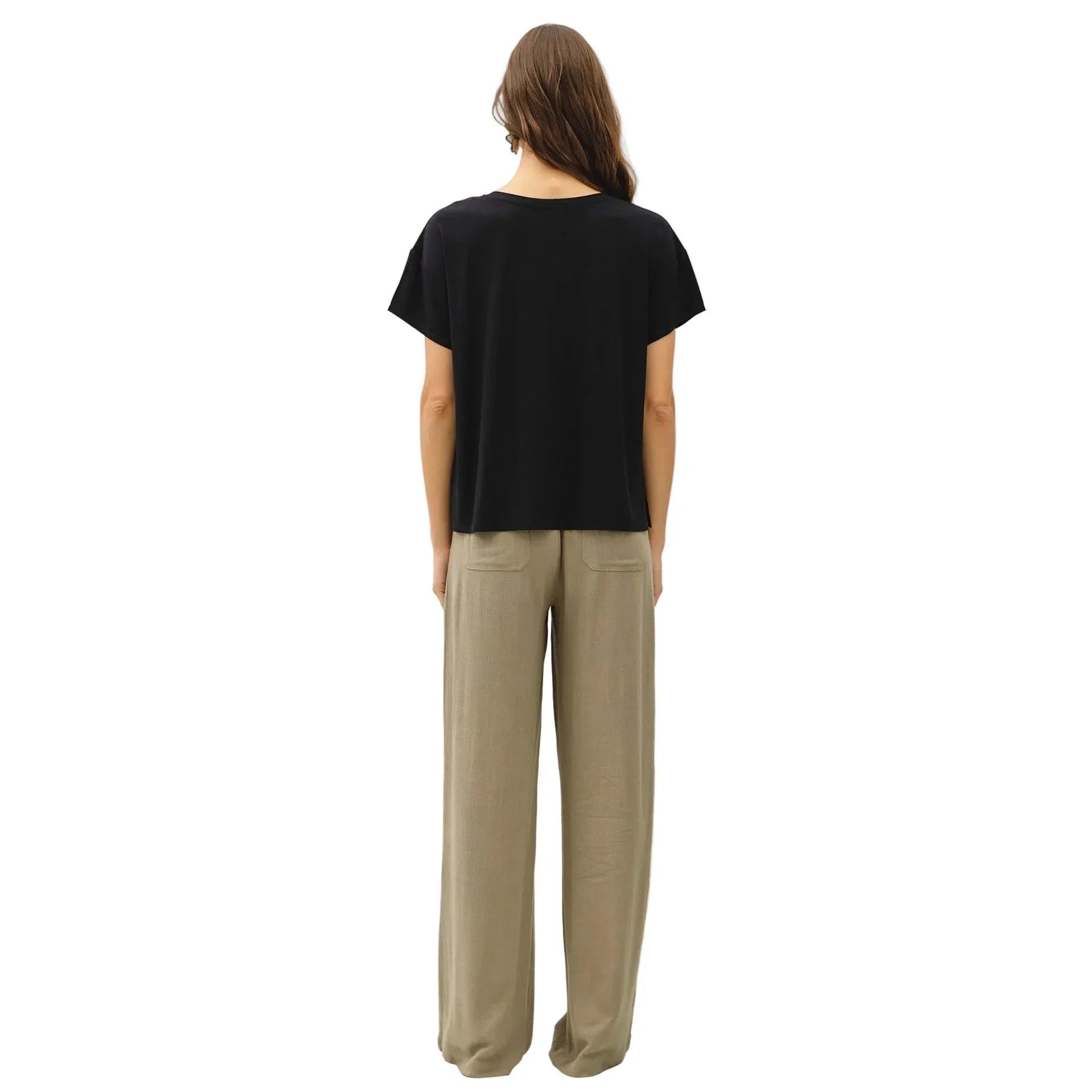 Women's Be Cool Bamboo/modal Crewneck Oversized T-shirt 19884